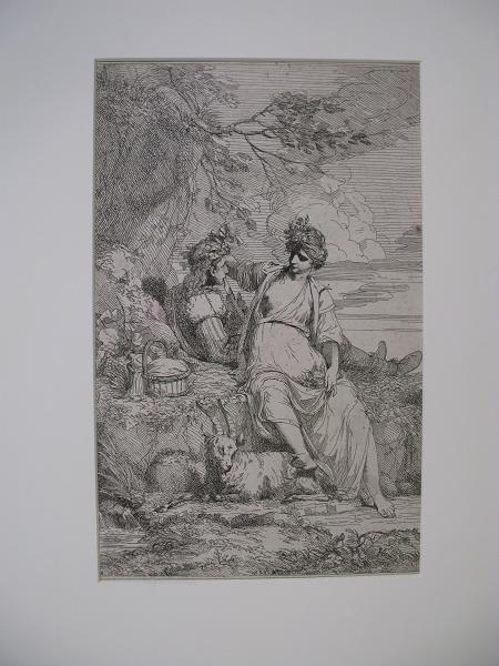 Kuparipiirros, John Mortimer 1743-1779